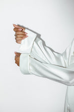 Load image into Gallery viewer, Silk Pajama Shirt and Pants Set